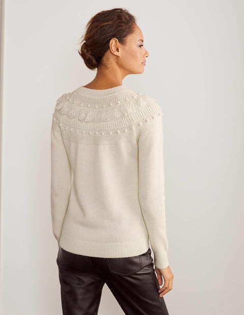 Pull Normanton texturé - Ivoire Pull Normanton texturé - Ivoire