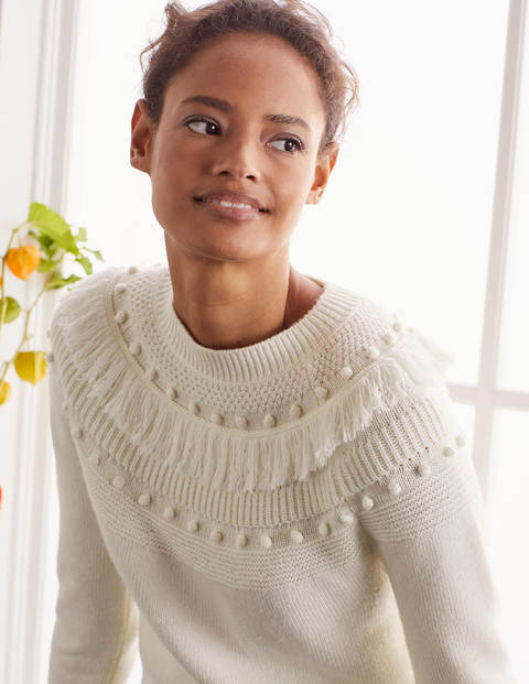 Pull Normanton texturé - Ivoire Pull Normanton texturé - Ivoire