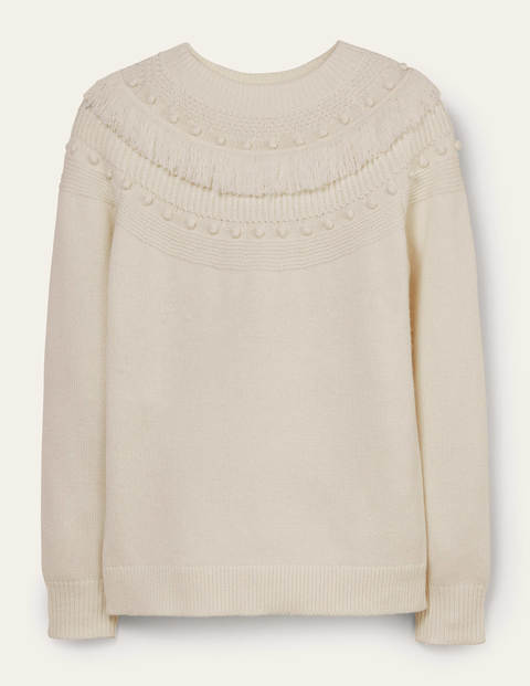 Pull Normanton texturé - Ivoire Pull Normanton texturé - Ivoire