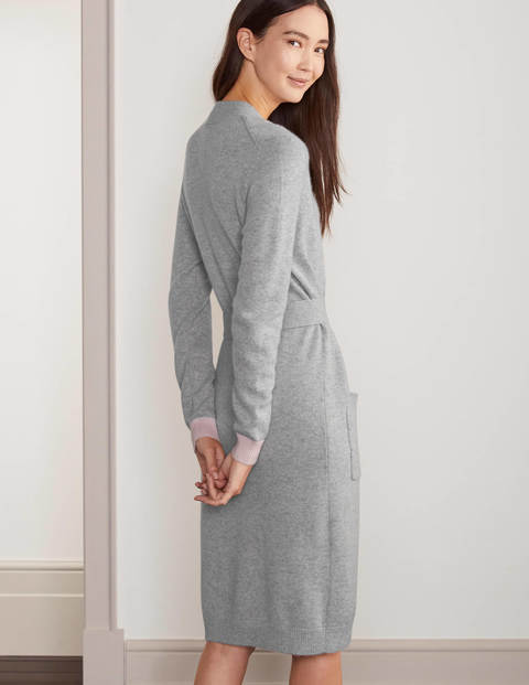 Wilton Cashmere Robe - Grey Melange Wilton Cashmere Robe - Grey Melange
