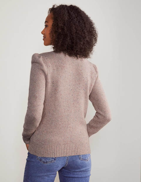 Beaufort Cashmere Cardigan - Chinchilla Nep Beaufort Cashmere Cardigan - Chinchilla Nep