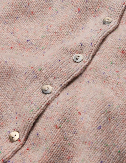 Beaufort Cashmere Cardigan - Chinchilla Nep Beaufort Cashmere Cardigan - Chinchilla Nep