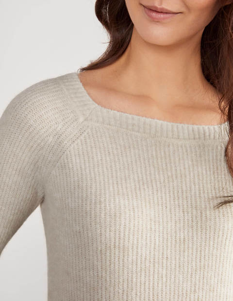 Queensberry Fluffy Sweater - Ivory Queensberry Fluffy Sweater - Ivory
