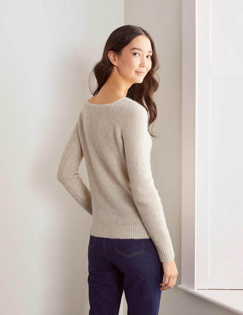 Queensberry Fluffy Sweater - Ivory Queensberry Fluffy Sweater - Ivory