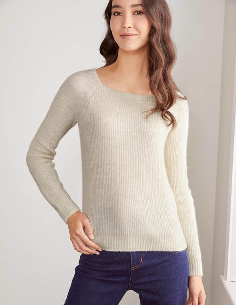 Queensberry Fluffy Sweater - Ivory Queensberry Fluffy Sweater - Ivory