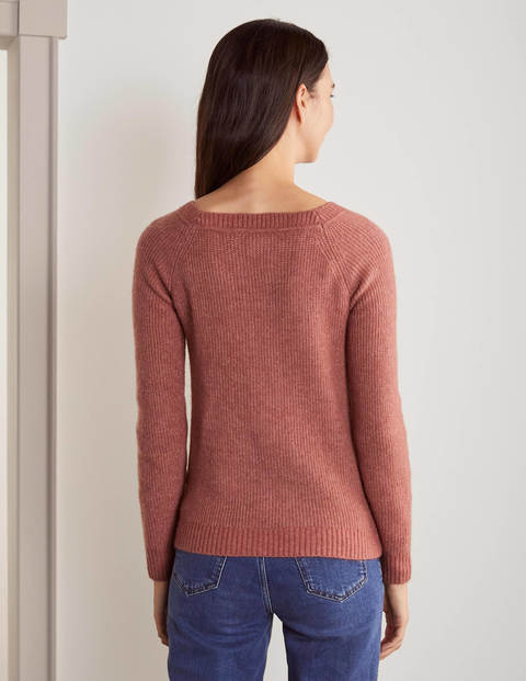 Pull Queensberry duveteux - Rose poudré Pull Queensberry duveteux - Rose poudré