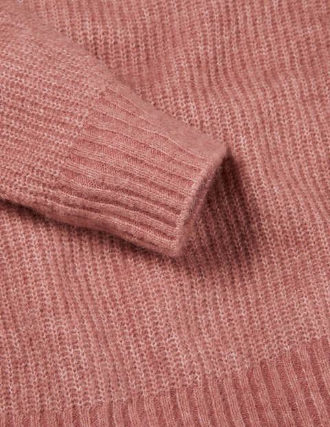 Pull Queensberry duveteux - Rose poudré Pull Queensberry duveteux - Rose poudré