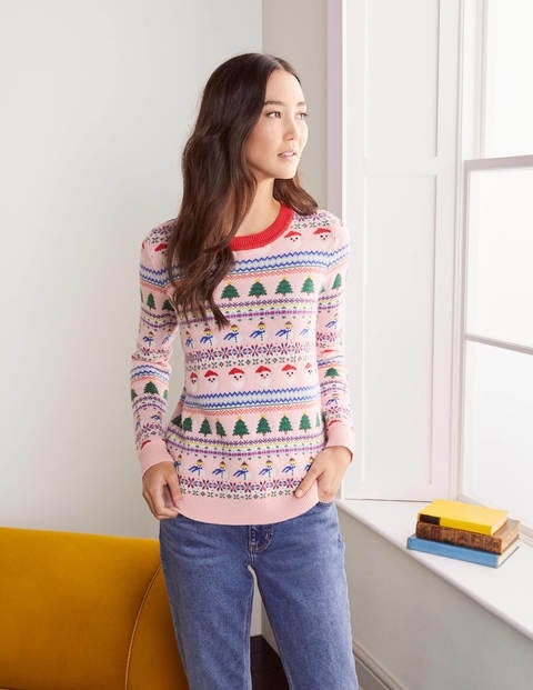 Christmas Sweater - Boto Pink, Christmas Christmas Sweater - Boto Pink, Christmas