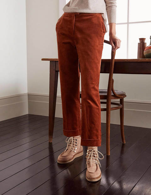 Dulwich Cord Trousers - Red Oak Dulwich Cord Trousers - Red Oak