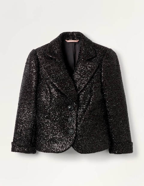 Imelda Sequin Jacket - Black Sequin Imelda Sequin Jacket - Black Sequin