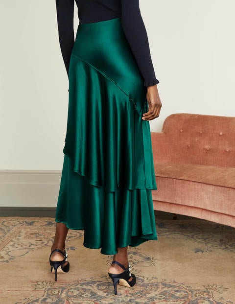 Elizabeth Wrap Skirt - Deep Forest Elizabeth Wrap Skirt - Deep Forest