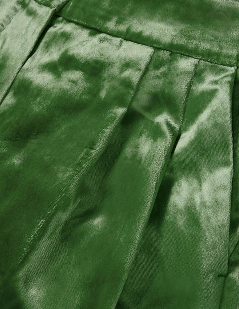 Rosebury Velvet Trousers - Mid Green Velvet Rosebury Velvet Trousers - Mid Green Velvet