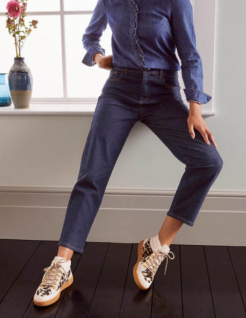 Barrel-Jeans - Indigoblau Barrel-Jeans - Indigoblau