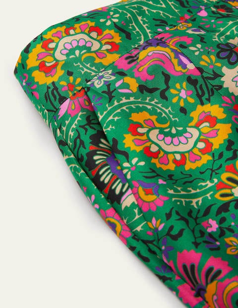 Rosa Trousers - Highland Green, Opulent Bloom Rosa Trousers - Highland Green, Opulent Bloom