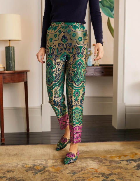Pantalon Romaine en jacquard - Jacquard Pantalon Romaine en jacquard - Jacquard