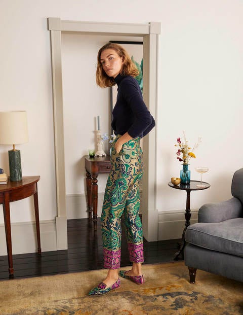 Pantalon Romaine en jacquard - Jacquard Pantalon Romaine en jacquard - Jacquard