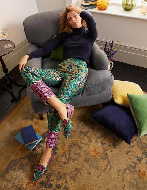 Pantalon Romaine en jacquard - Jacquard Pantalon Romaine en jacquard - Jacquard
