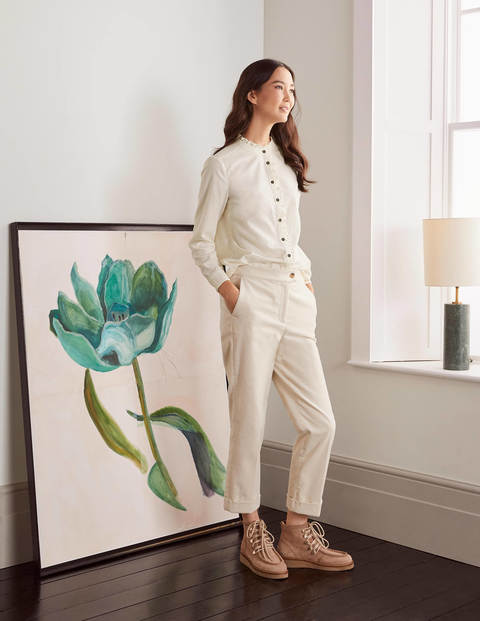 Margie Cord Shirt - Ecru Margie Cord Shirt - Ecru