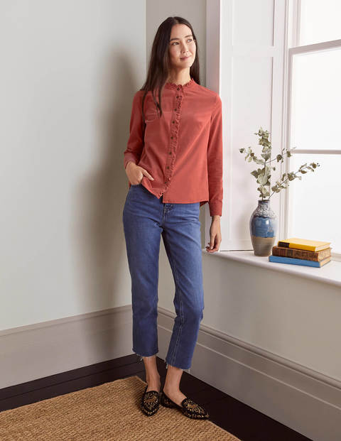 Margie Cord Shirt - Dusty Rose Margie Cord Shirt - Dusty Rose
