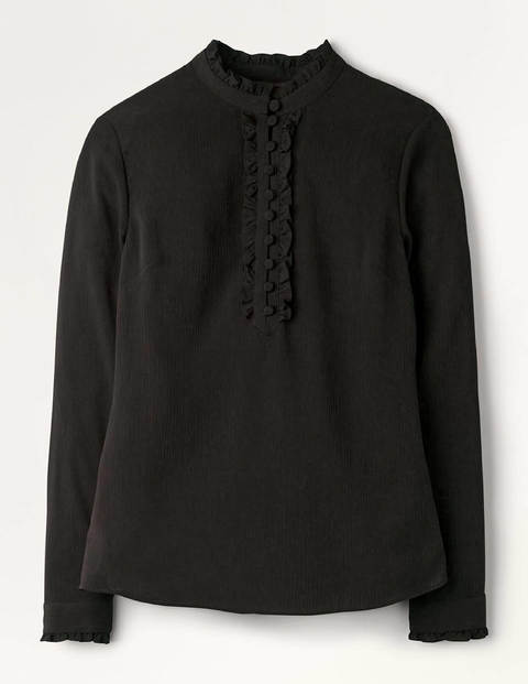 Top Erin à volants - Noir Top Erin à volants - Noir