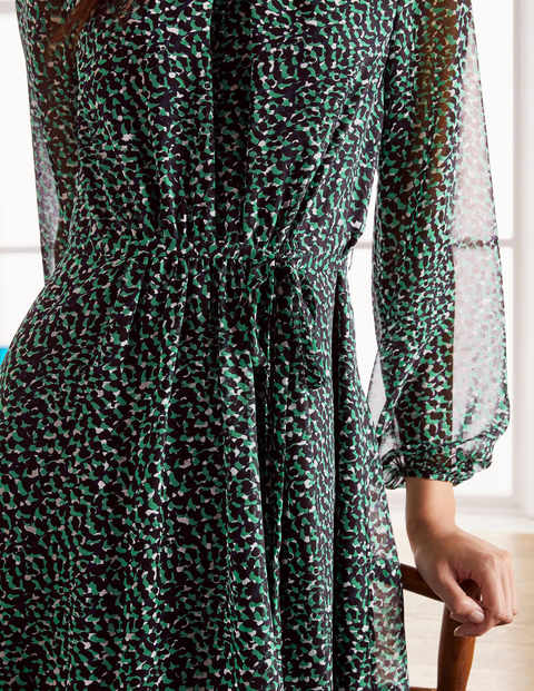 Dorothy Dress - Wild Meadow, Black, Abstract Dorothy Dress - Wild Meadow, Black, Abstract