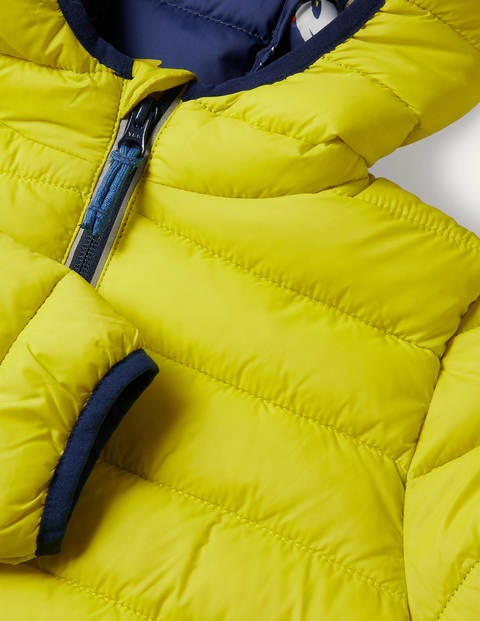 Veste matelassée repliable cosy - Jaune tournesol Veste matelassée repliable cosy - Jaune tournesol
