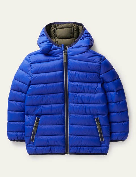 Cosy Pack-away Padded Jacket - Brilliant Blue Cosy Pack-away Padded Jacket - Brilliant Blue