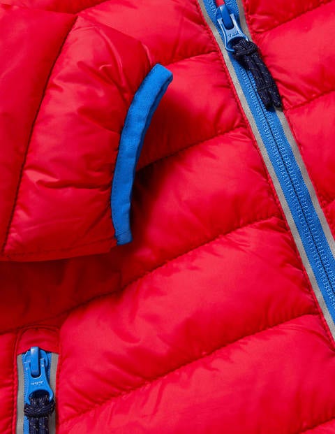 Cosy Pack-away Padded Jacket - Rockabilly Red Cosy Pack-away Padded Jacket - Rockabilly Red