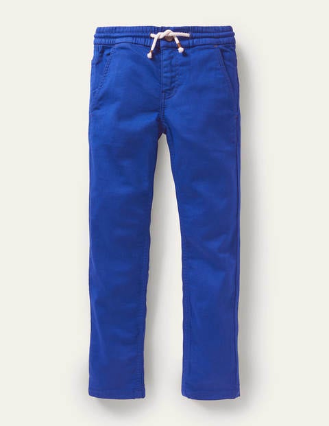 Schmal geschnittene Jersey-Jeans - Blitzblau Schmal geschnittene Jersey-Jeans - Blitzblau