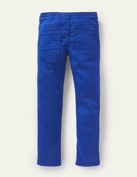 Schmal geschnittene Jersey-Jeans - Blitzblau Schmal geschnittene Jersey-Jeans - Blitzblau