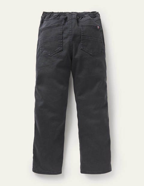 Relaxed Slim Pull-on Pants - Soot Grey