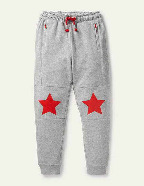 Warrior Knee Sweatpants - Grey Marl Stars Warrior Knee Sweatpants - Grey Marl Stars