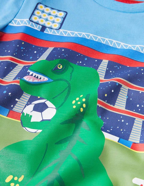 T-shirt avec décor graphique - Stade bleu surf T-shirt avec décor graphique - Stade bleu surf