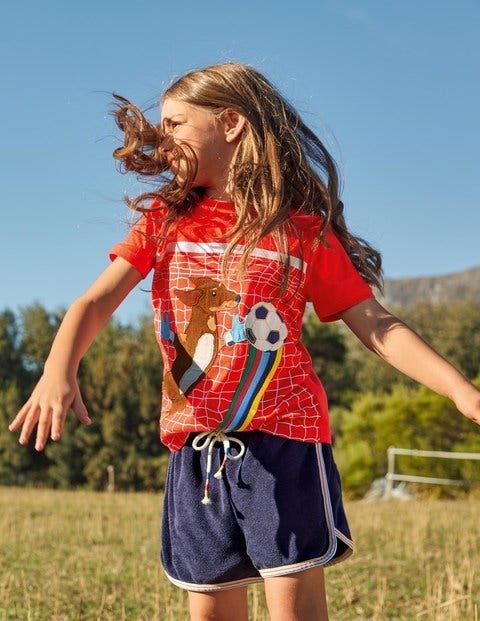 Activity Appliqué T-shirt - Rocket Red Sausage Dog Activity Appliqué T-shirt - Rocket Red Sausage Dog
