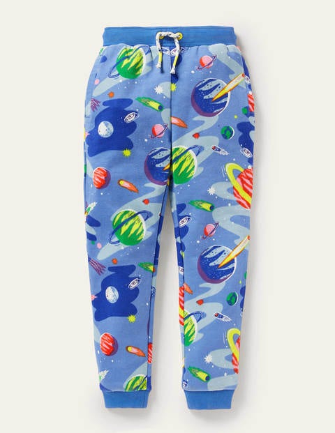 Bas de jogging imprimé - Espace bleu vif Bas de jogging imprimé - Espace bleu vif