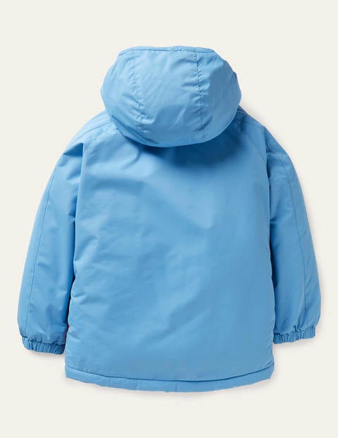 Bequemer Anorak mit Sherpa-Futter - Surfbrettblau, Fahrzeuge Bequemer Anorak mit Sherpa-Futter - Surfbrettblau, Fahrzeuge