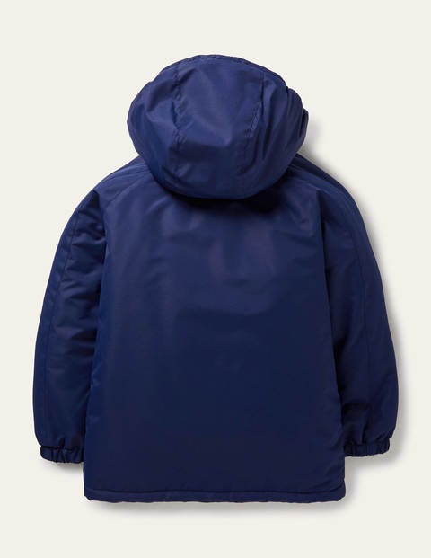 Cosy Sherpa-lined Anorak - College Navy Cosy Sherpa-lined Anorak - College Navy