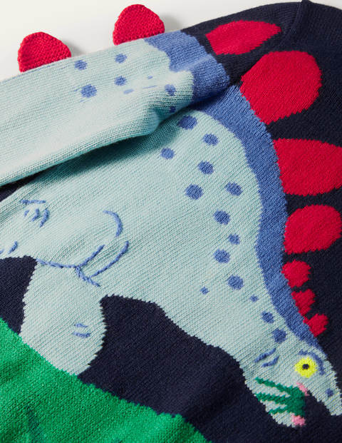 Graphic Crew Jumper - College Navy Dinosaur Graphic Crew Jumper - College Navy Dinosaur