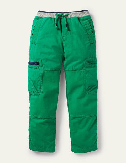 Cosy Lined Cargo Pants - Highland Green Cosy Lined Cargo Pants - Highland Green