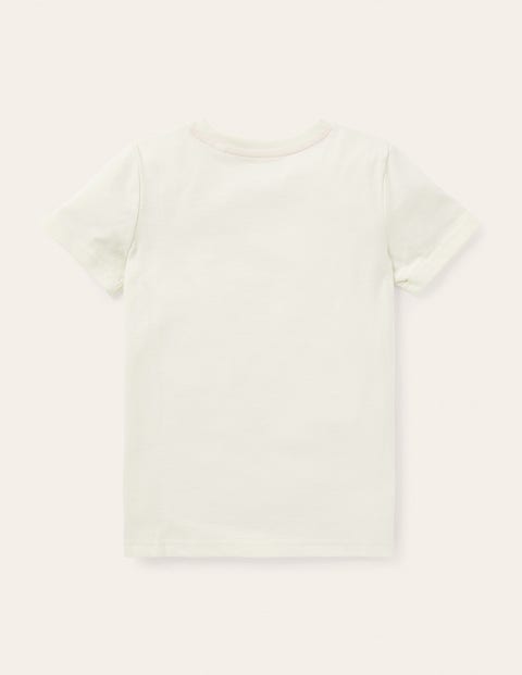 T-Shirt mit Campingmotiv - Naturweiß, Camping-Abenteuer T-Shirt mit Campingmotiv - Naturweiß, Camping-Abenteuer