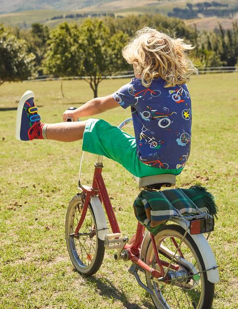 Short-sleeved Printed T-shirt - Starboard Bonkers Bikes Short-sleeved Printed T-shirt - Starboard Bonkers Bikes