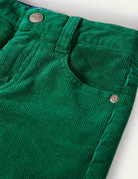 Slim Cord Stretch Pants - Forest Green Slim Cord Stretch Pants - Forest Green