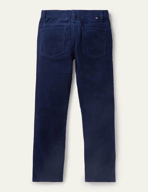 Slim Cord Stretch Pants - College Navy Slim Cord Stretch Pants - College Navy