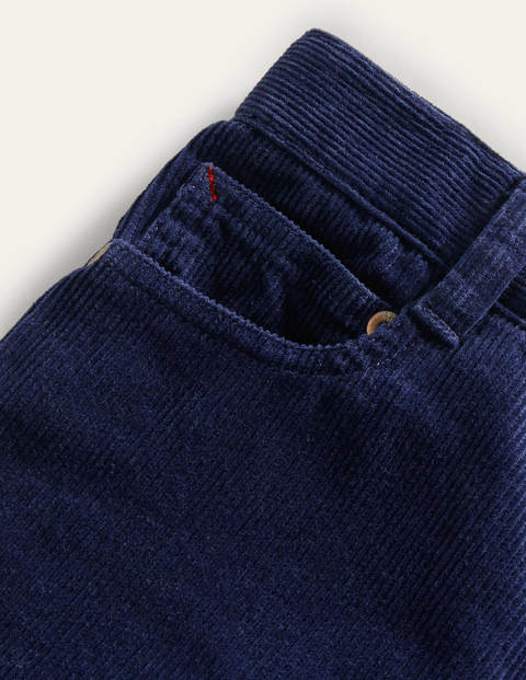 Slim Cord Stretch Pants - College Navy Slim Cord Stretch Pants - College Navy