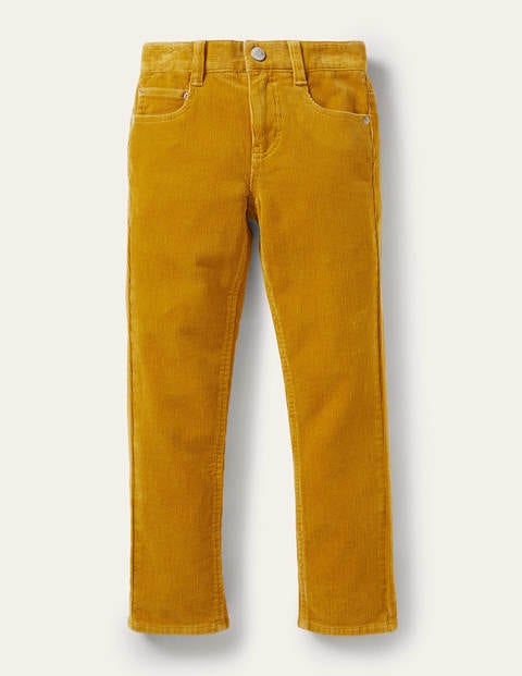Slim Cord Stretch Pants - Honeycomb Yellow Slim Cord Stretch Pants - Honeycomb Yellow