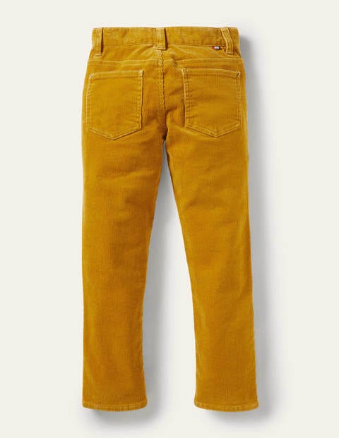 Slim Cord Stretch Pants - Honeycomb Yellow Slim Cord Stretch Pants - Honeycomb Yellow