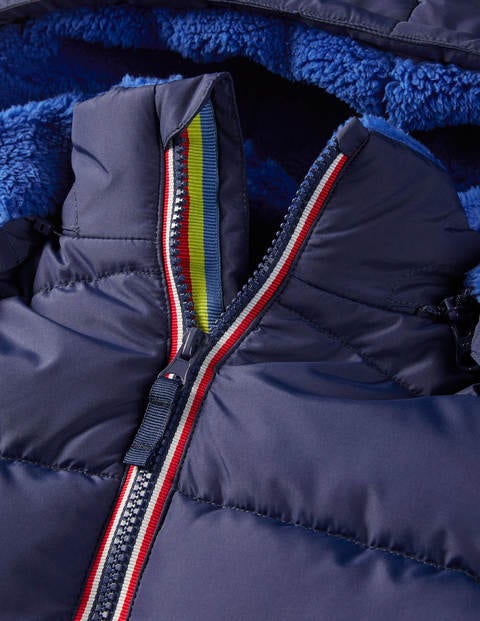 Shower-Resistant Padded Jacket - College Navy Shower-Resistant Padded Jacket - College Navy