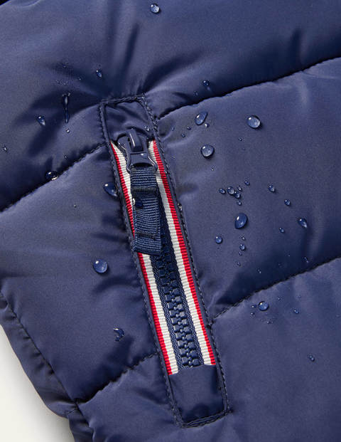 Shower-Resistant Padded Jacket - College Navy Shower-Resistant Padded Jacket - College Navy