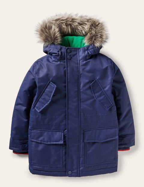 Cosy Waterproof Parka - College Navy Cosy Waterproof Parka - College Navy