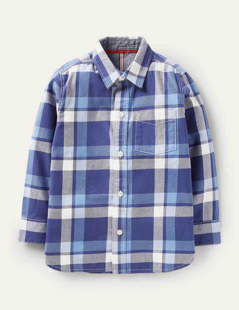 Casual Twill Shirt - College Navy/Blue Casual Twill Shirt - College Navy/Blue